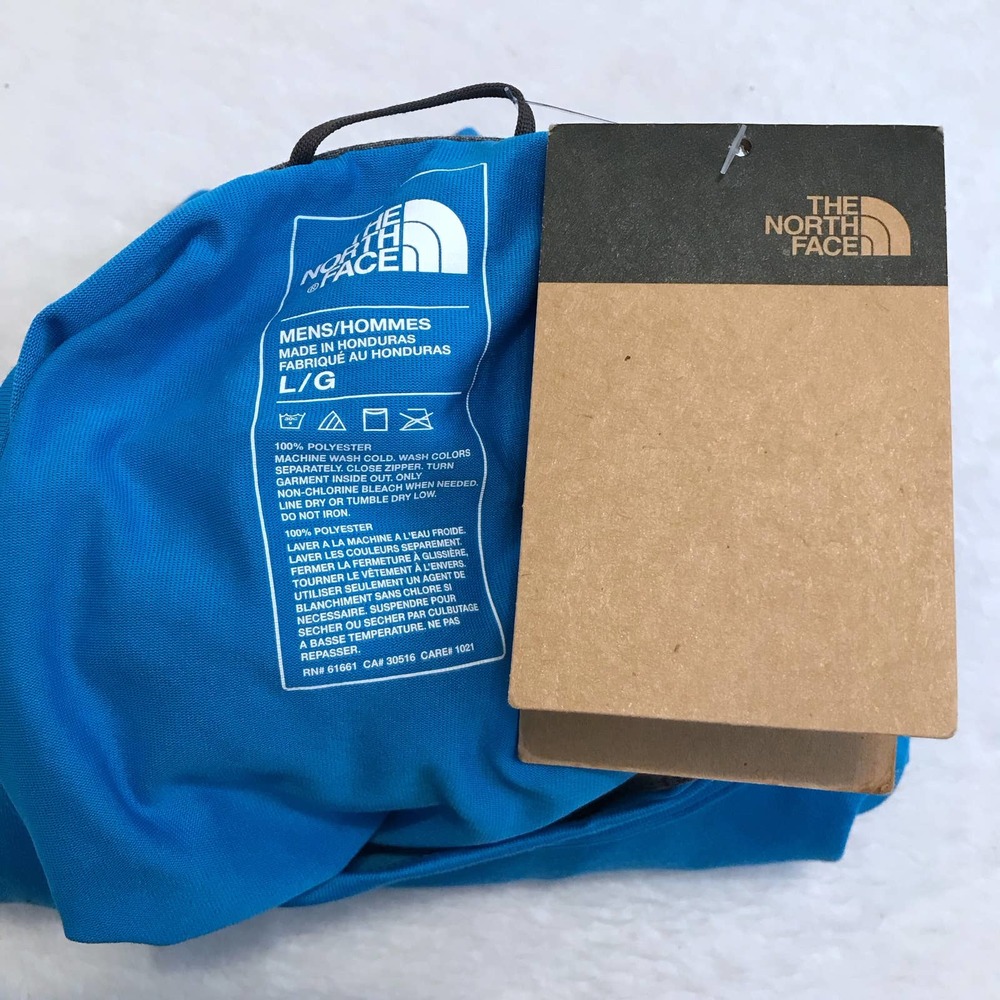 The North Face NWT Blue Short Sleeves Shirt Men XL *Pls See Description* - Picture 7 of 8